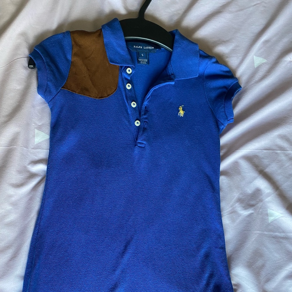 Ralph Lauren little girls dress (royal blue)
